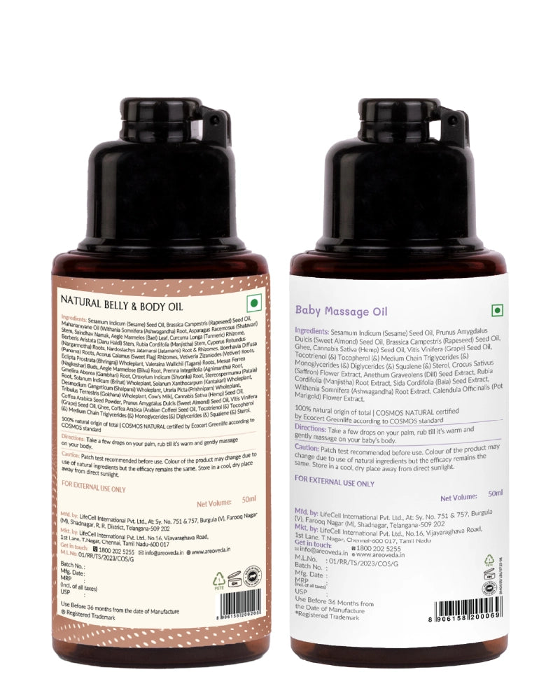 Mini Mom and Baby Oil Combo