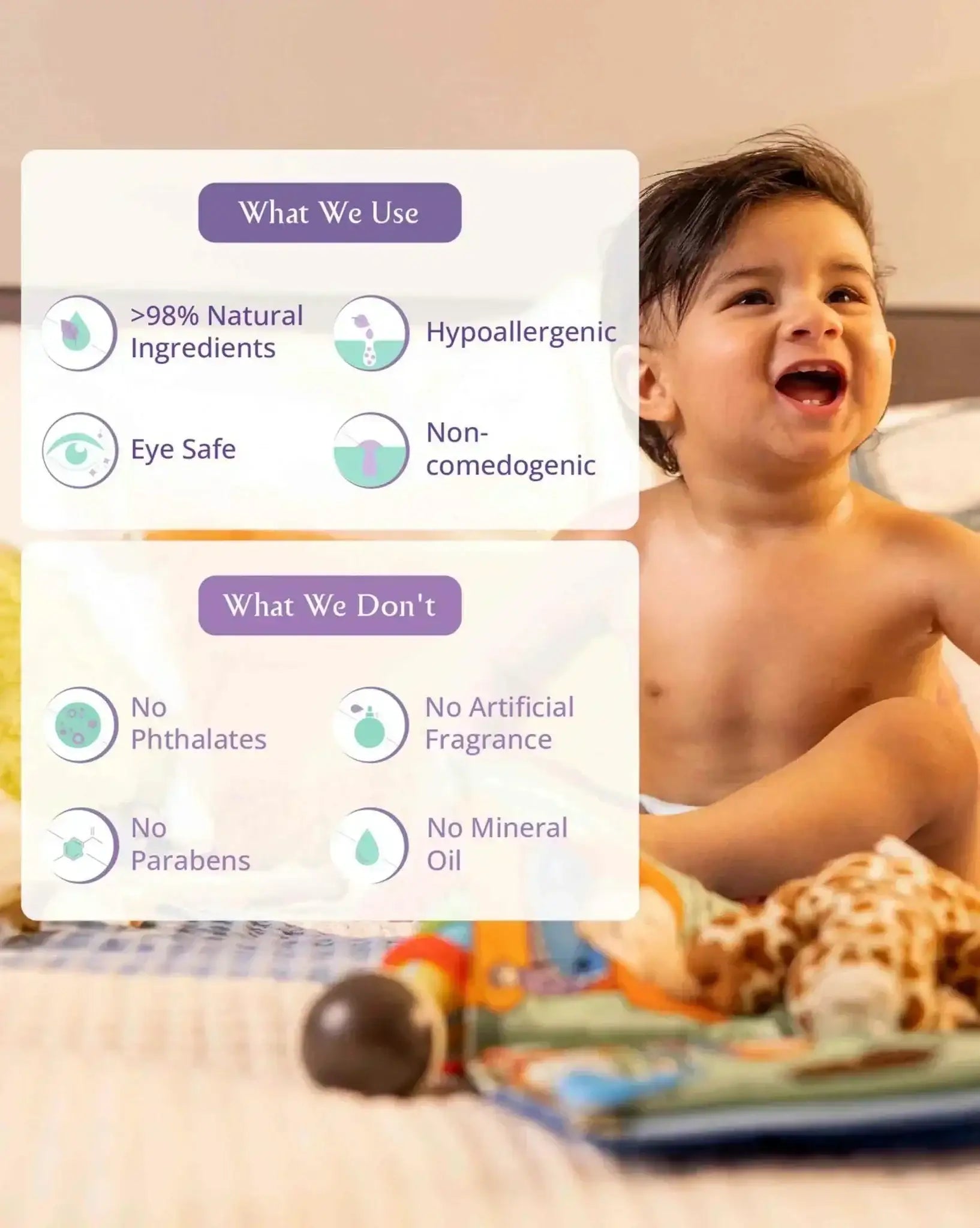 Baby Bath Essentials - AreoVeda