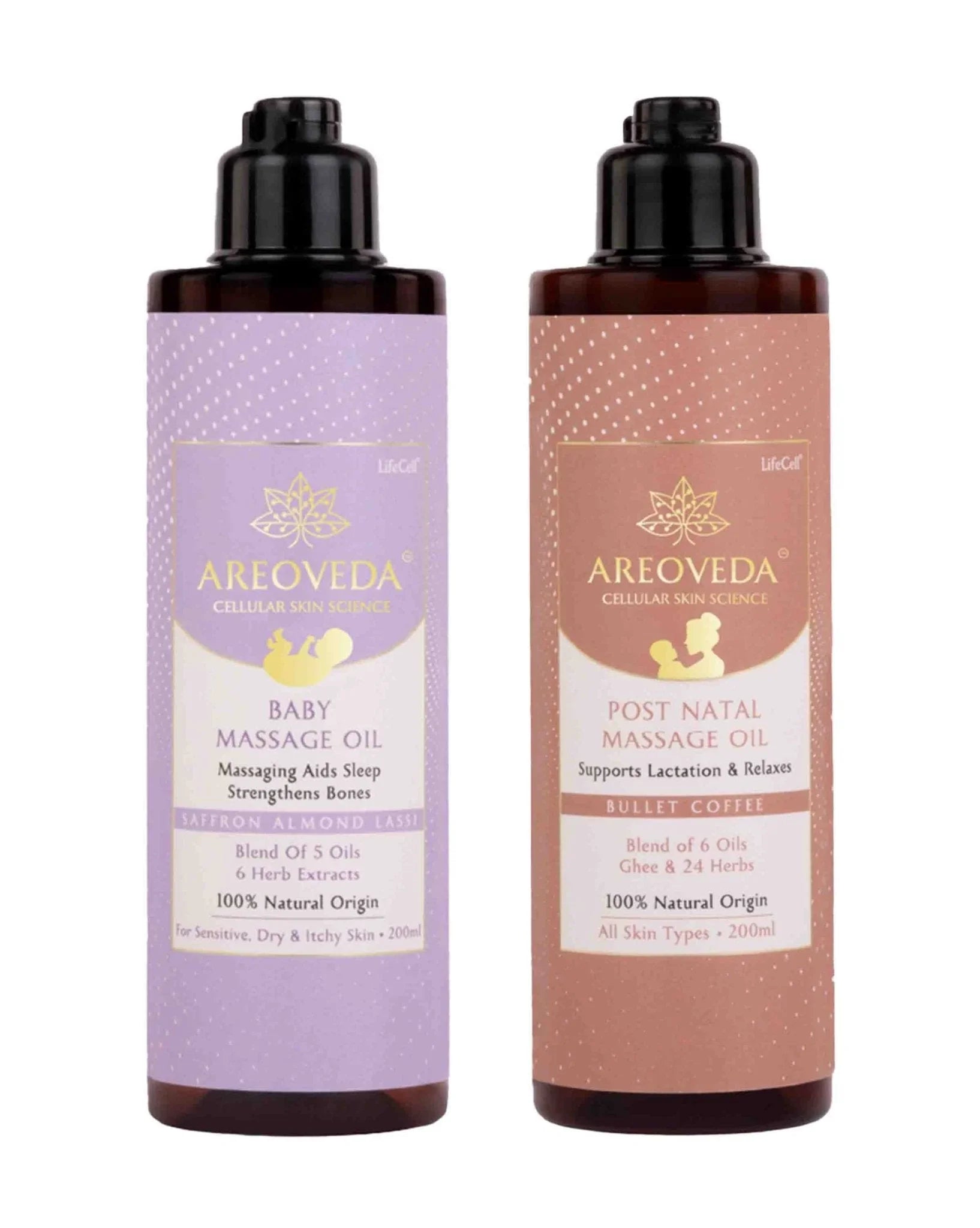 Mom & Baby Oil Combo - AreoVeda